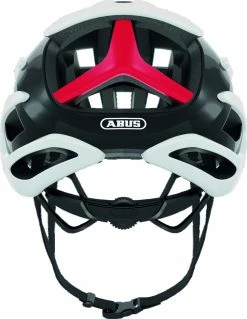 Abus AirBraker White Red S 51-55 Cm Helm -Rennrad Verkaufsgeschäft abus airbreaker white red 2