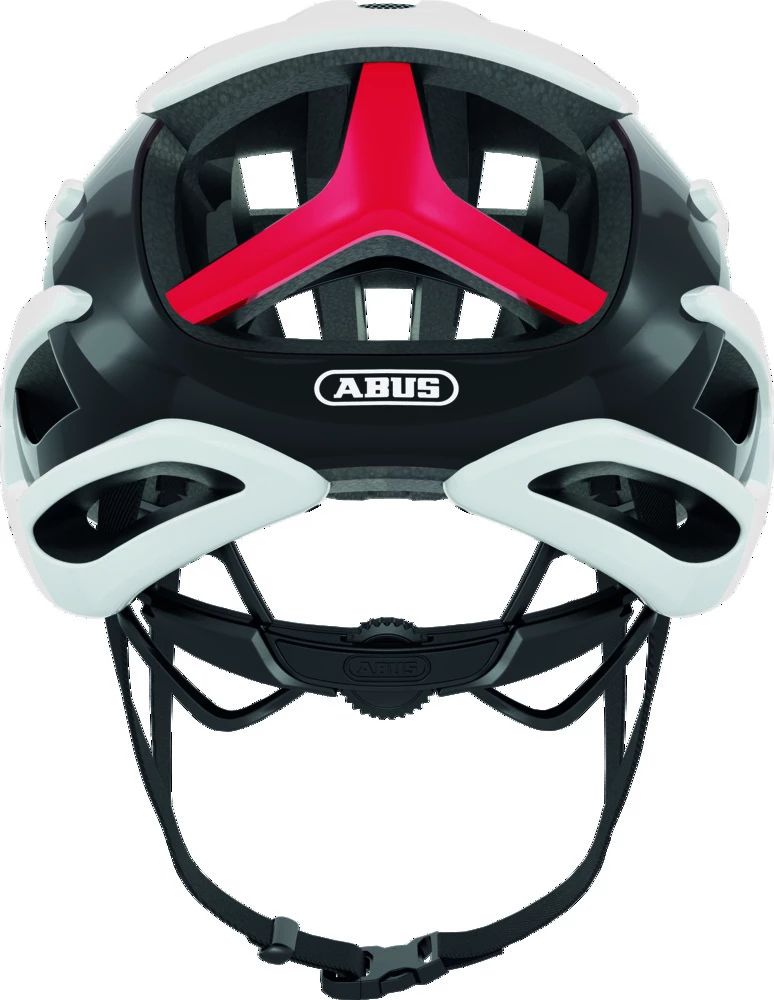 Abus AirBraker White Red L 59-61 Cm Helm 3 Abus AirBraker White Red L 59-61 Cm Helm – Bild 3