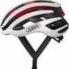 Abus AirBraker White Red L 59-61 Cm Helm