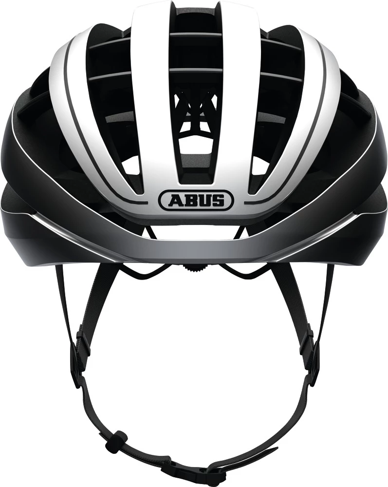 Abus Aventor Gleam Silver M 54 - 58 Cm Helm 2 Abus Aventor Gleam Silver M 54 - 58 Cm Helm – Bild 2