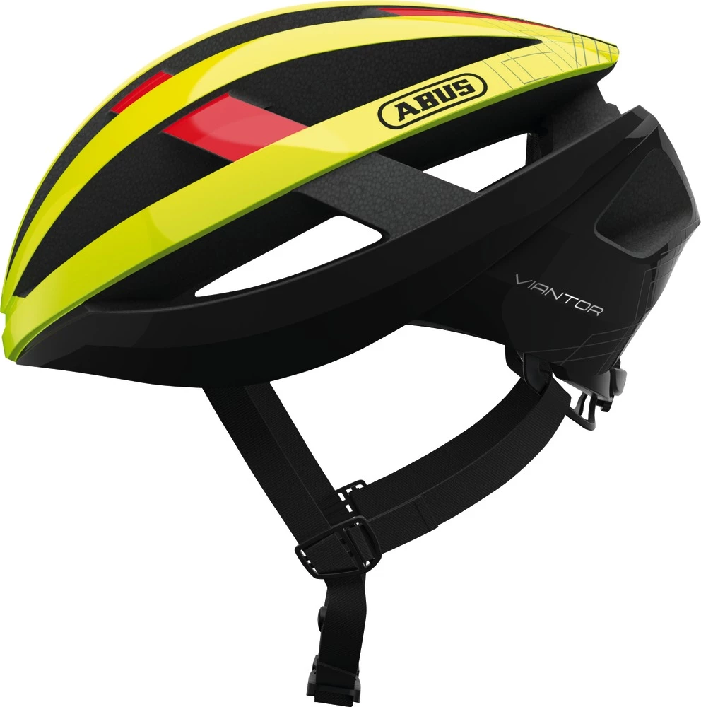 Abus Viantor Neon Yellow L 58 - 62 Cm Helm 1 Abus Viantor Neon Yellow L 58 - 62 Cm Helm