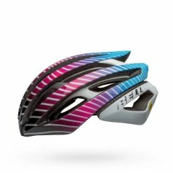 Bell Z20 MIPS Gloss Purple/blue/white Strobe M 55-59 Cm Helm -Rennrad Verkaufsgeschäft bell z20 aero mips gloss purple blue white strobe helm 3 16315 3