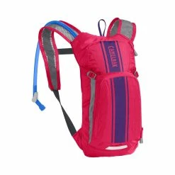 Camelbak Mini M.U.L.E. Hot Pink-purple Stripe Kinderrucksack Mit 1.5 L Trinksystem