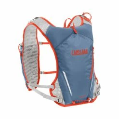 Camelbak Trail Run Vest Captain's Blue Spicy Orange Mit 2 X 500 Ml Quick Stow-Flasche