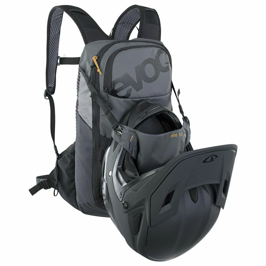 Evoc Ride 12 Rucksack Inkl. 2l Trinkblase Carbon Grey/black 5 Evoc Ride 12 Rucksack Inkl. 2l Trinkblase Carbon Grey/black – Bild 5