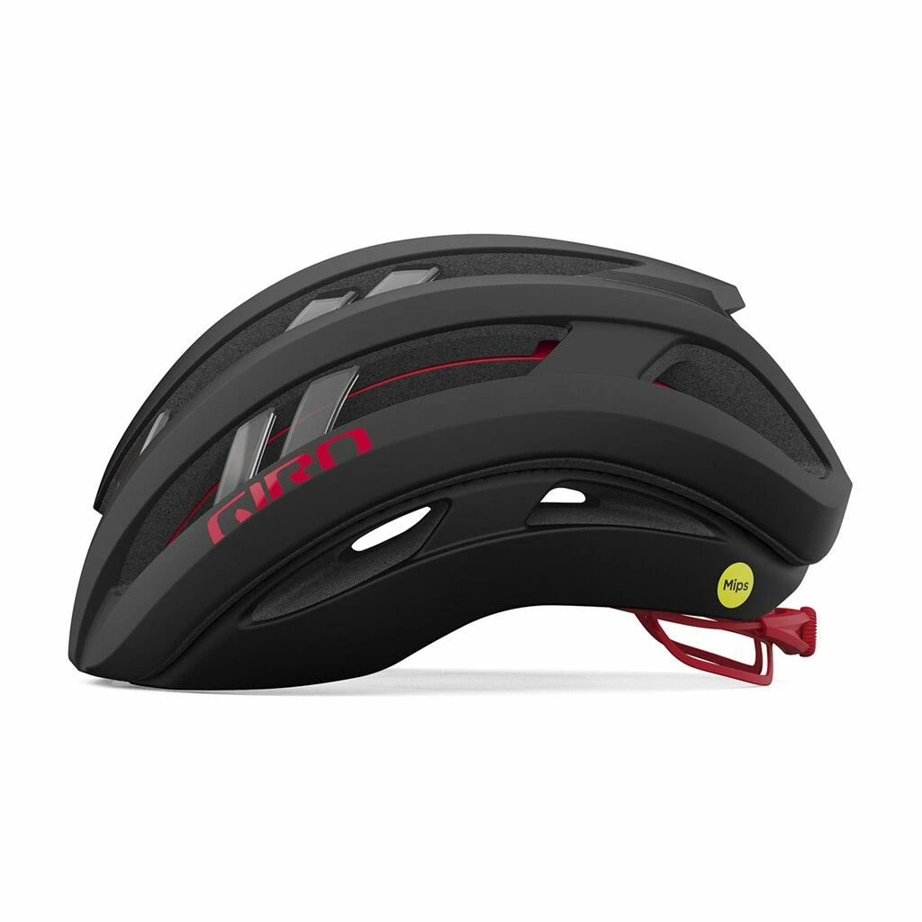Giro Aries Spherical MIPS Matte Carbon/red M 55-59 Cm Helm 2 Giro Aries Spherical MIPS Matte Carbon/red M 55-59 Cm Helm – Bild 2