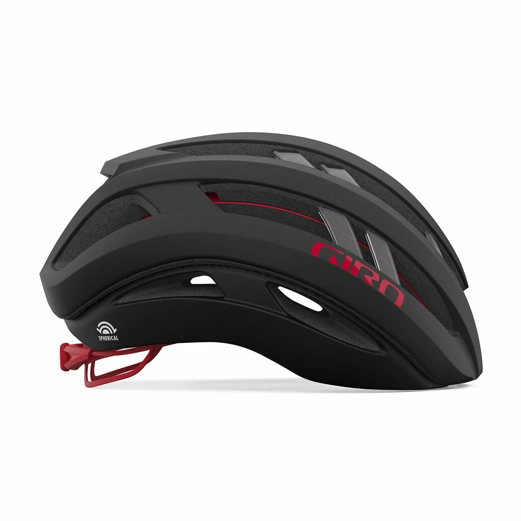 Giro Aries Spherical MIPS Matte Carbon/red M 55-59 Cm Helm 4 Giro Aries Spherical MIPS Matte Carbon/red M 55-59 Cm Helm – Bild 4