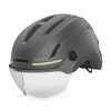 Giro Ethos LED Shield MIPS Matte Graphite S 51-55 Cm Helm