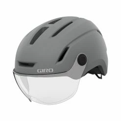 Rennrad Verkaufsgeschäft 13 Giro Evoke LED MIPS Matte Grey S 51-55 Cm Helm