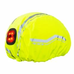 Wowow Helmüberzug Regencover Corsa Mit LED Gelb